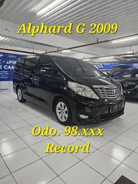 Alphard G 2009 Premium sound. KM 99k