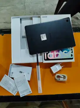 samsung tab s6lite 4/128gb pake kartu ya mulus fullset