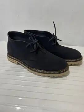 sepatu bally boot suede 100% authentic