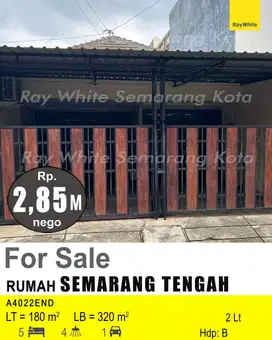 DIJUAL RUMAH DI SEMARANG TENGAH A4022