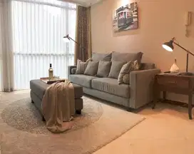 Apartemen Bellagio Residence 3br rapi hadap timur dan selatan