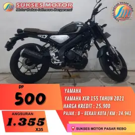 YAMAHA XSR 155 TAHUN 2021 MESIN MULUS, BODI HALUS, SURAT LENGKAP