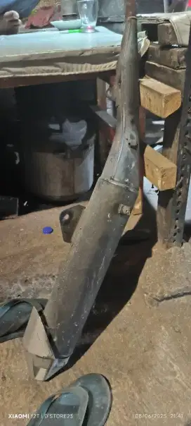 Knalpot supra GTr 150 ori jual gk ke pake