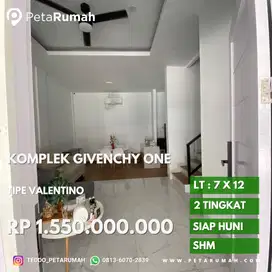Rumah semi furnish komplek givenchy one daerah kapten muslim helvetia
