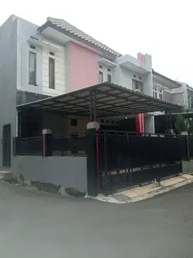 Rumah Hook 2 lantai diPuri Bintara Regency Bekasi