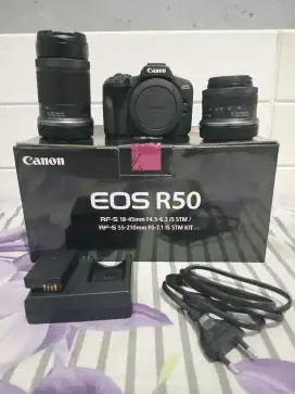 Canon EOS R50 – Kondisi Mulus! Garansi panjang masih 2 tahun
