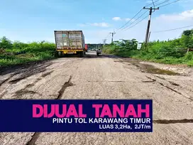 JUAL TANAH MURAH 3,2H DI, KARAWANG, KLARI, ANGGADITA,KARAWANG TIMUR,
