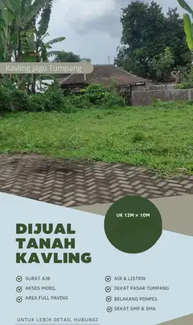 DIJUAL TANAH KAVLING TUMPANG