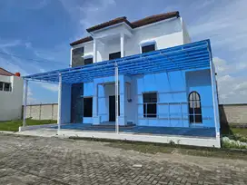 Rumah baru gress minimalis di cluster telukan grogol dekat solo baru