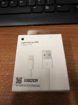 kabel charger (1m) for iphone 8/8s