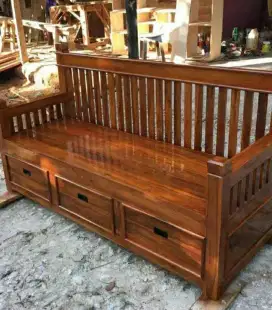 Kursi teras full kayu jati