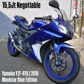 Yamaha YZF R15 Movistar Blue 2015