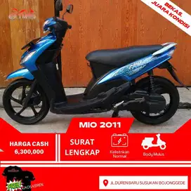 YAMAHA MIO 2011 PAJAK AKTIF MULUS SIAP PAKE NO KENDALA