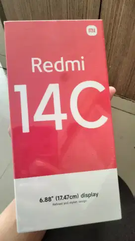 Hp baru no minus msih segel Xiaomi redmi 14c ram 6/128gb
