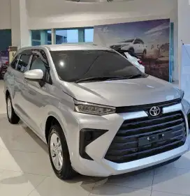 DP 7JT TOYOTA AVANZA E MANUAL MT 2025 KREDIT / MATIC CVT SIILVER HITAM
