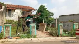 Dijual Tanah di pancoran mas,Pinggir Jalan , strategis untuk usaha