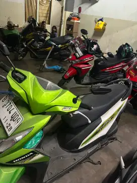 Jual Honda Beat 2013 Hijau Putih