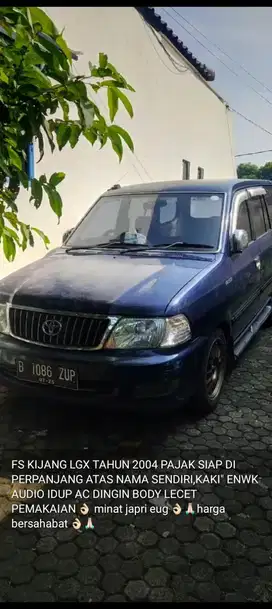 Toyota Kijang 2004 Bensin