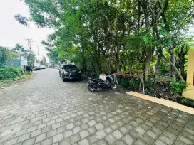 Tanah 300m2 lingk perumahan elit cempaka gn andakasa jln 8mtr paving