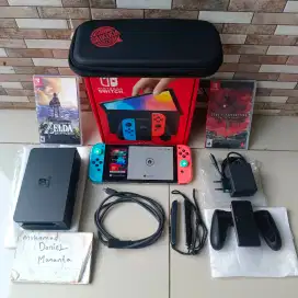 Nintendo Switch oled masih baru bgt
