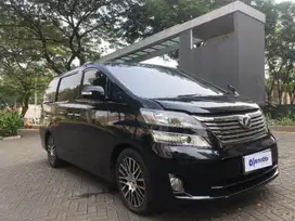 B TDP Rendah Toyota Vellfire 2.4 Z Bensin-AT 2013 Putih C4BOD