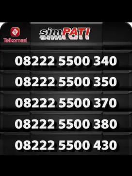 Nomer cantik telkomsel