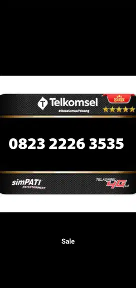 Nomer cantik telkomsel