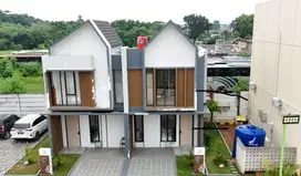 Rumah 2 lantai bergaya Scandinavian hanya 3 jutaan saja