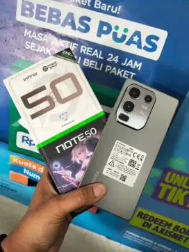 infinix note 50 ram 8/256 fullset like new