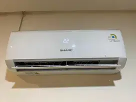Dijual AC sharp 1/2 PK bekas jarang pakai harga 2juta