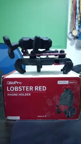 Osopro Lobster Red Mobile Phone Holder Motor