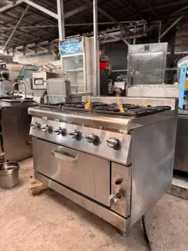 Kompor gas 6 tungku with oven
Ukuran 105x75x85
Harga 12.000.000