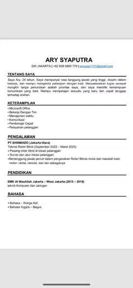 Mencari Lowongan Pekerjaan