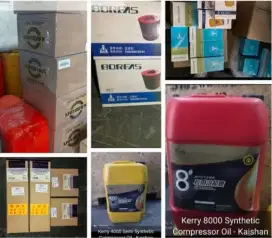 OLI KOMPRESOR SCREW MINERAL SEMI SINTETIK & SINTETIK