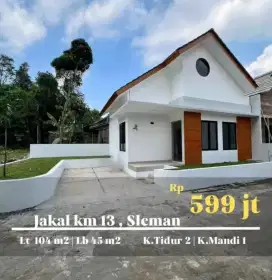 Jual Rumah Baru Jalan Kaliurang Dekat UII