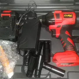 bor impact wrench brushless 1 set kondisi baru