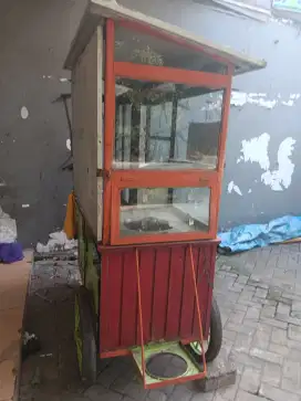 Dijual cepat murah gerobak jualan