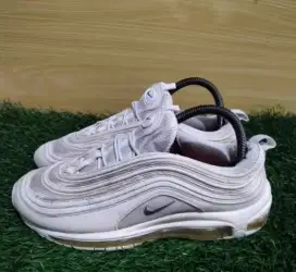 Sepatu Running Nike Air Max 97 Triple White Original second