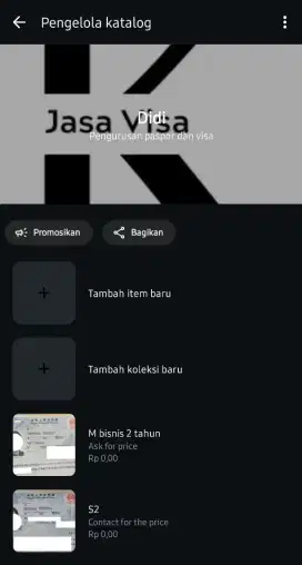 Jasa pengajuan visa China paspor dll