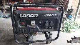 Mesin genset loncin 4800F/2500 Watt