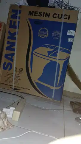 Mesin cuci sanken 2 tabung