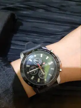 Jam Tangan Pria Swis* Arm* Vintage Size 40mm