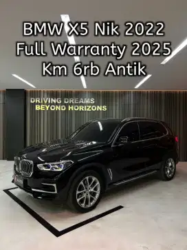 BMW X5 XDrive40i 2023 Km6rb Hitam On Black B1983JCW Nik 2022
