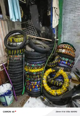 Ban sisa bengkel, borongan