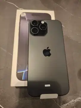 IPHONE 16 PRO MAX 256GB BLACK TITANIUM IBOX 2 MINGGU PAKAI
