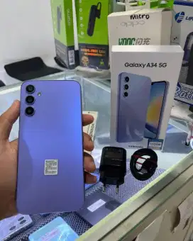 Samsung A34 5g 8/256gb fullset gress