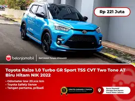 [ LOW KM ] Toyota Raize 1.0 Turbo GR Sport TSS CVT Two Tone 2022/2023