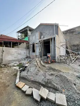 Dijual Rumah Scandinavian Tahap Pembangunan Finishing