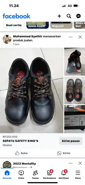 SEPATU SAFETY KINGS