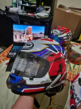 Arai rr5 spirit blue clone fullset muluss size XL fit L/M
